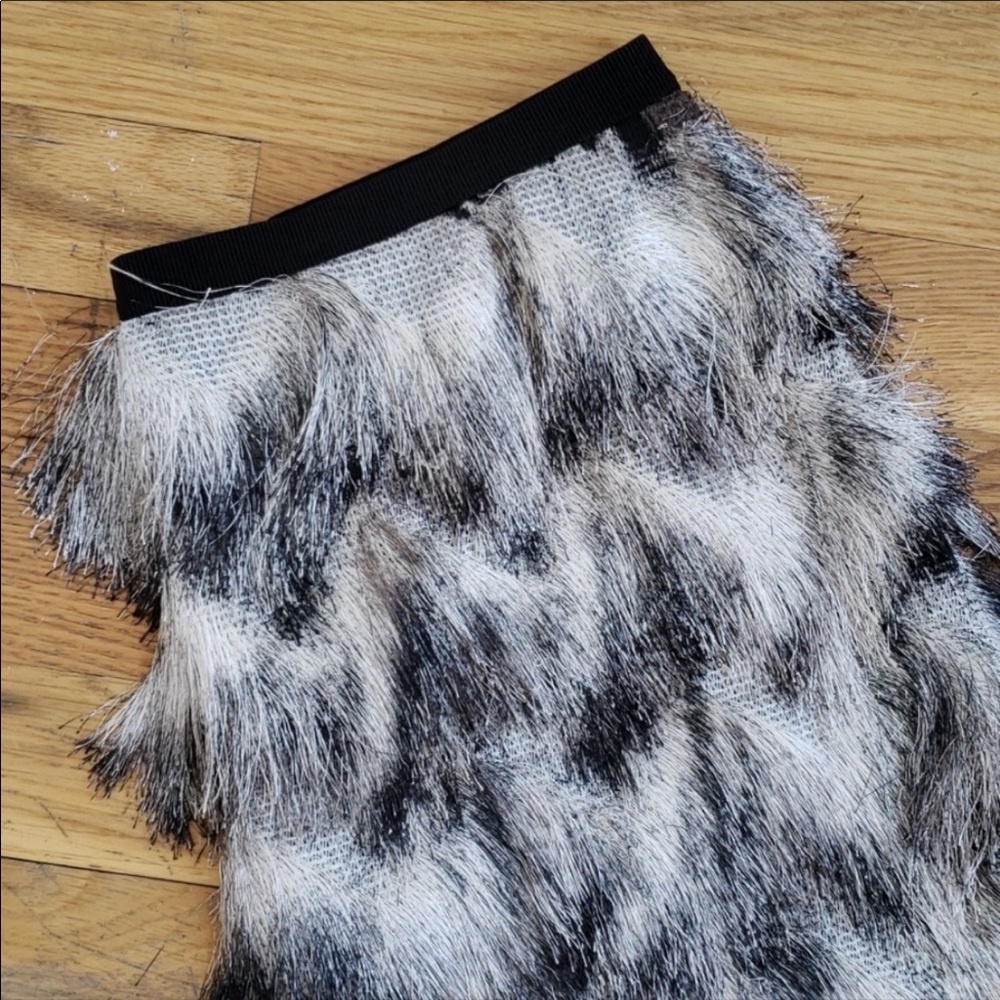 Ann Taylor LOFT Fringe Skirt - Picture 2 of 4